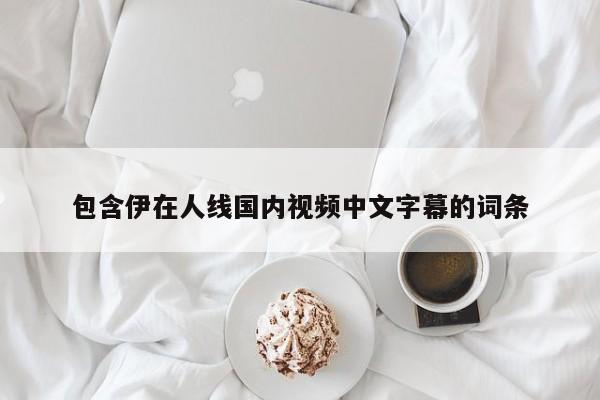 包含伊在人线国内视频中文字幕的词条